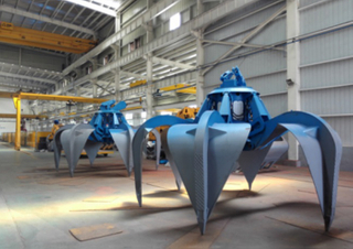 MHPG-5 Electro-hydraulic Biomass Orange Peel Grab